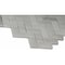Msi Arabescato Carrara Herringbone Pattern 12 In. X 12 In. X 10 Mm Honed Marble Mosaic Tile, 10PK ZOR-MD-0116 - alternate 3